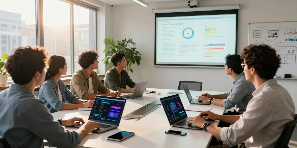 Dynamic team collaboration in a modern office showcasing the WPS Official Website software products and tools.